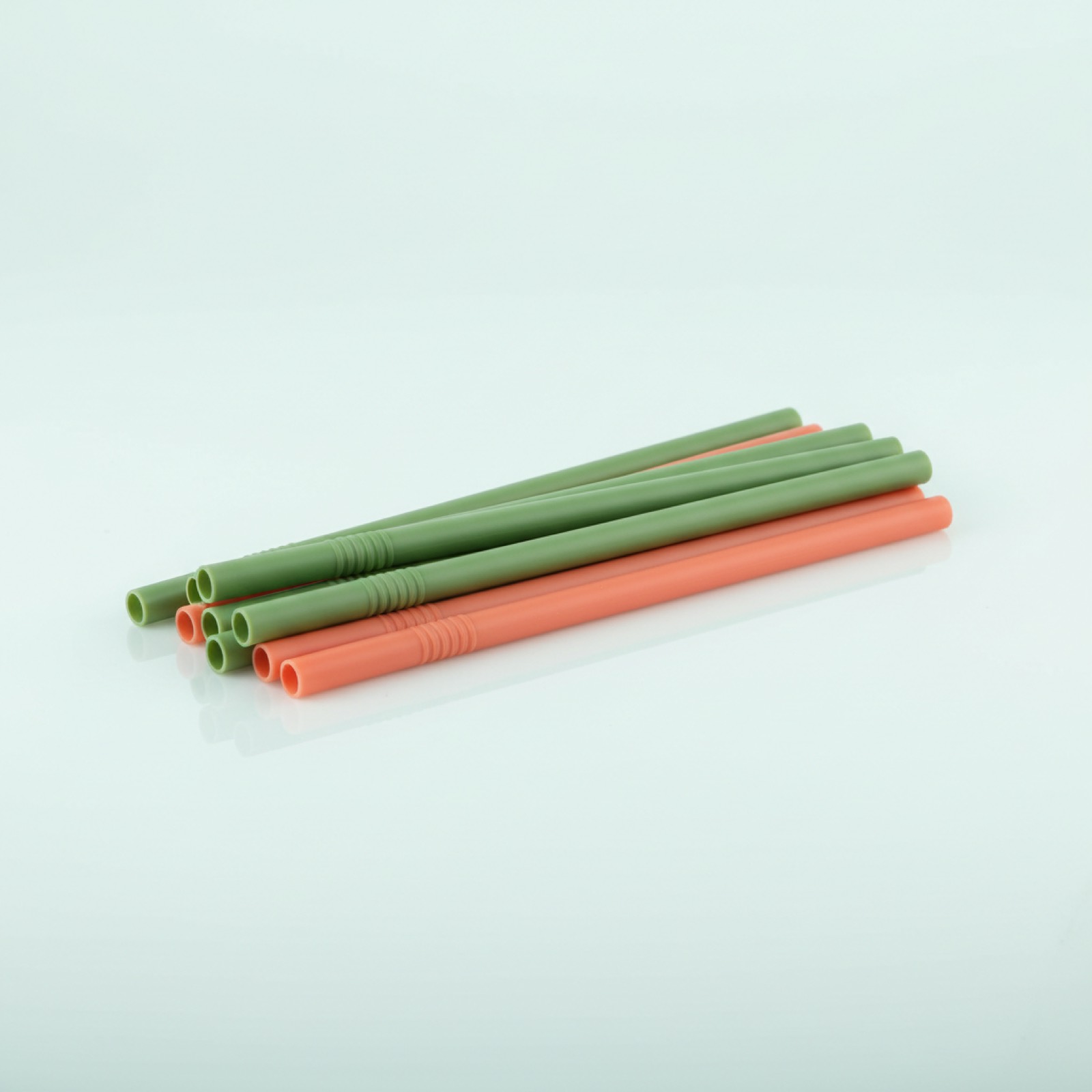 Pailles Silicone (lot de 6)